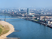 Flusslandschaft Rhein